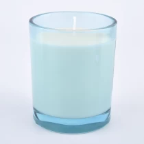 Cina 8 oz Portacandele in vetro Pittura esterna produttore
