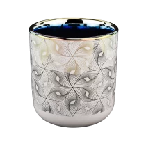 Cina home decor 10oz glossy ceramic candle jars - COPY - 55jpcg produttore