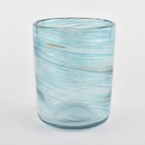 Cina Vaso di candela di vetro di grandi dimensioni del cilindro di vendita calda per il fornitore produttore