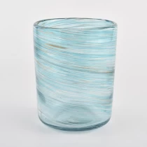 China Hot sale cylinder large size 1200ml glass candle jar for supplier manufacturer