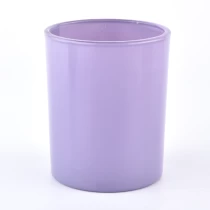 China popular solid color glass vessels for candles manufacturer