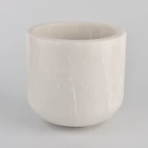 China Natural marble candle jars for luxury scent candle manufacturer