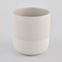 China Popular 10oz customized color and size ceramic candle jar in bulk manufacturer