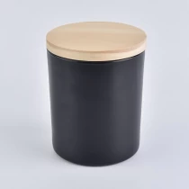 China 8OZ Materiale de lumânare sticlă de sticlă cu capace și containere lumânare producător