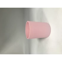 China Pink Color Sticlă Lumânare Borcane cu ridicata 8oz de lumânare producător