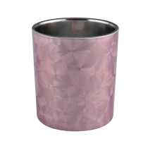 Tsina Hot Sale 8oz 10oz Cylinder Glass Candle Holder para sa Supplier Manufacturer