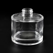China 200ml Cylinder round glass diffuser bottles for home fragrance manufacturer