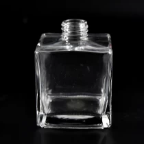 China Square 100ml, 150ml, 200ml crystal glass diffuser bottles with lid manufacturer