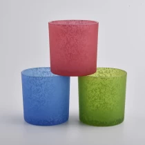 Kína. Frosted lit kvikasilfur 14oz gler kerti krukkur Framleiðandi