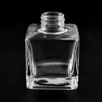 China 50ml square luxury glass bottle for wholesale manufacturer