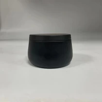 Kina 6oz vruće prodaja crni metal limen svijeća kutija s poklopcem proizvođač