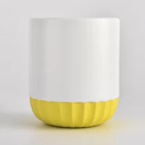 China Unique Custom Ceramic Candle Jar Home Decoration Candle Holder Wholesale manufacturer