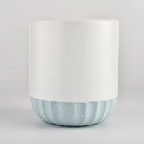 Kina 8 oz Custom Ceramic Candle Jar Matte Candle Jars Engroshandel fabrikant