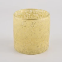 porcelana Venta caliente 280ml de lujo de la vela de cristal negro tarro para la boda fabricante