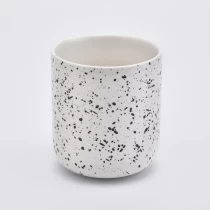 Kina Matte Cylinder Ceramic Candle Jar Wholesale Candle Jar Supply produsent
