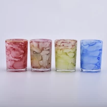 Китайський Оптовий індивідуальний Color Cylinder скляний свічник тримач з сонячного посуду виробник