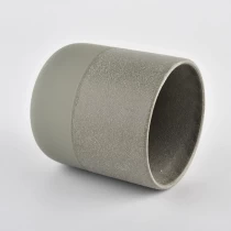 Tsina pakyawan ceramic candle vessel solid jar para sa paggawa ng kandila Manufacturer
