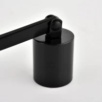 China Trimmer pentru fitil de culoare neagră mat Snufer cu fitil pentru lumânări din oțel inoxidabil producător