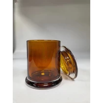 Tsina 350ml amber glass metro jar mula sa Sunny Glassware Manufacturer