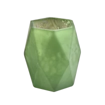 porcelana Tarros de cristal de la vela de GEO del regalo de la temporada de Navidad para la decoración fabricante