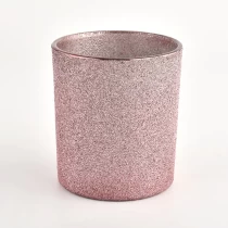 Kina Lysebeholder i metallisk rosa guld glas 8 oz fabrikant