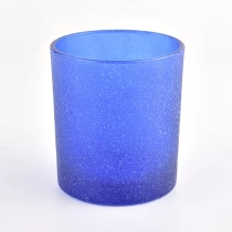 porcelana Al por mayor vaso de 8 oz para relleno de velas con acabado de arena. fabricante