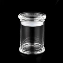 China 8oz clear glass metro jar with lid manufacturer