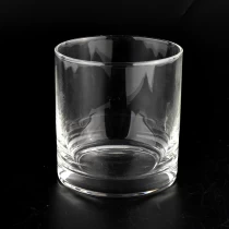 China 8oz crystal cylinder glass candle holders wholesaler manufacturer