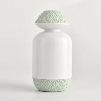 China New arrival beautiful ceramic diffuser bottles wholesale customized diffuser bottles manufacturer
