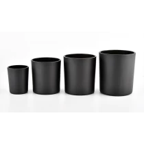China 2oz 3oz 8oz 10oz 12oz 14oz 26oz matte black candle jars for home decoration manufacturer