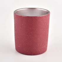 China red candle candle vessel for holiday luxury candle jars manufacturer
