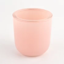 Chine Pots de bougie en verre à fond rond de luxe à paroi épaisse de 9 oz en gros fabricant