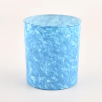 Čína Blue decorative glass candle vessel 300ml - COPY - 3jdq2p výrobce