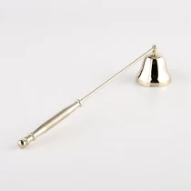 China Supplier luxury gold metal candle snuffer for home deco manufacturer