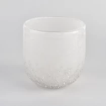 Cina Barattoli di vetro di cristallo cilindrici personalizzati da 320 ml per candele all'ingrosso Sunny Glassware produttore