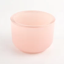 China thick wall glass candle bowls candle containers for 10oz 12oz candle filling manufacturer