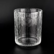 Китайський Унікальний індивідуальний колір Великі скляні посудини для свічок Три гніта Скляні банки для свічок оптом виробник