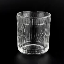 China Castiçais de vidro de 9 oz Castiçais de vidro de enchimento de cera de 9 oz fabricante