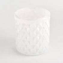 Čína Velkoobchodně přizpůsobené 8oz diamantové skleněné svícny výrobce