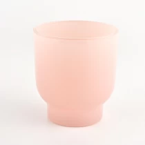 Čínsky Veľkoobchodná 8oz 10oz 12oz ružová sklenená stupňovitá nádoba od Sunny Glassware výrobca