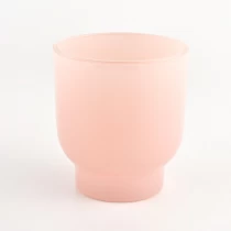 Cina Barattolo di vetro rosa all'ingrosso da 8 once 10 once 12 once da Sunny Glassware produttore