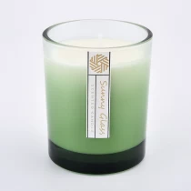 Kína. Luxury Gradient 10OZ kertakrukka úr gleri frá birgi Framleiðandi