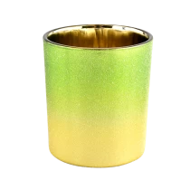 Tsina home decor spring color glass candle holder Manufacturer