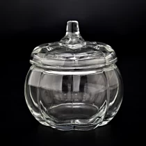 porcelana Tarro de vela de cristal de calabaza de 4 oz para decoración del hogar fabricante