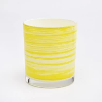 Cina Fantasy Pattern Glass Candle Jar Disesuaikan 300ml Glass Candle Holder 8oz Glass Candle pabrikan