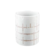 Kiina wholesale  elegant 10oz white ceramic  candle holders with lid - COPY - dovsg2 valmistaja