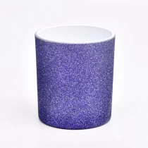 porcelana Candelero de cristal de color metálico Candelabros de cristal de lijado para la decoración de Navidad fabricante