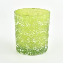 Kinija Pavasario kolekcijos žalios stiklinės žvakidės didmeninė prekyba Gamintojas