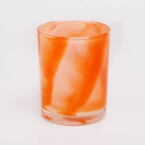 Čínsky customized candle jars glass hand-painted candle vessels - COPY - sbal27 výrobca