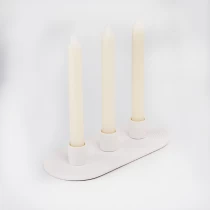 Kína. Lúxus 3 keramik kertastjaki með sérsniðnum lit fyrir heildsölu Framleiðandi